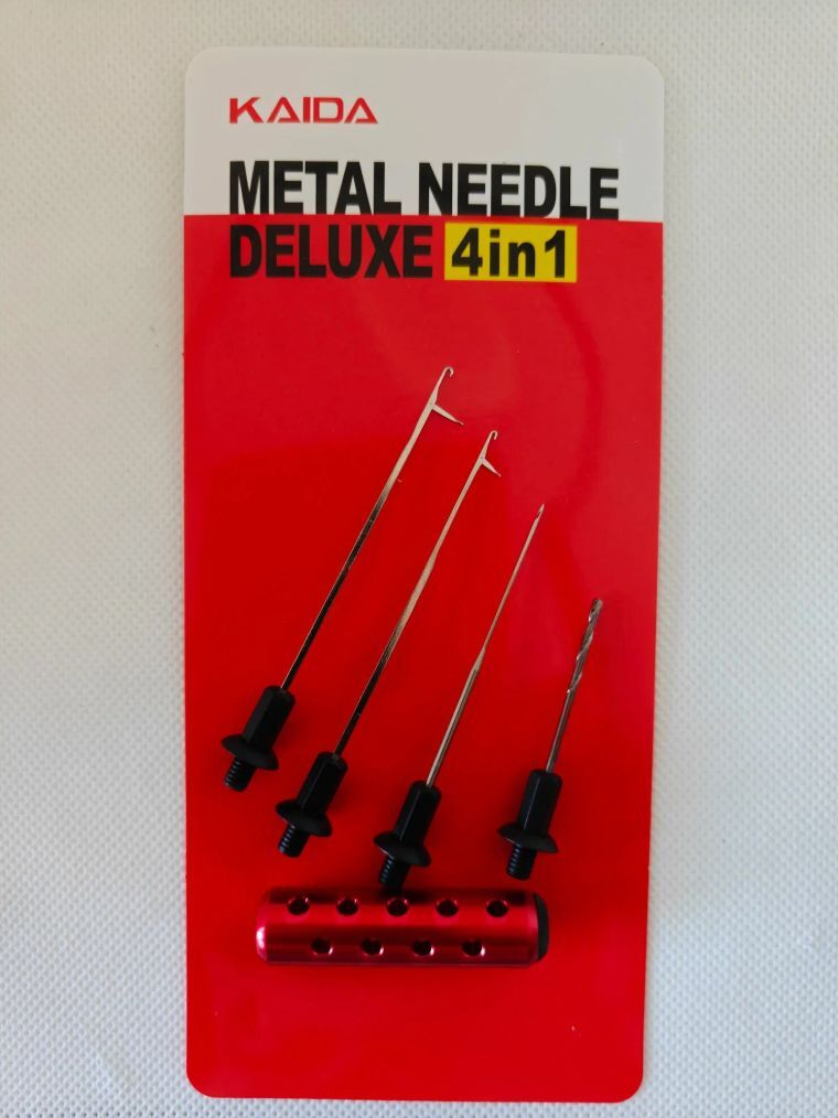 Набор игл для карповой ловли Metal Needle Deluxe KCBT01-3 KAIDA инструмент для рыбалки