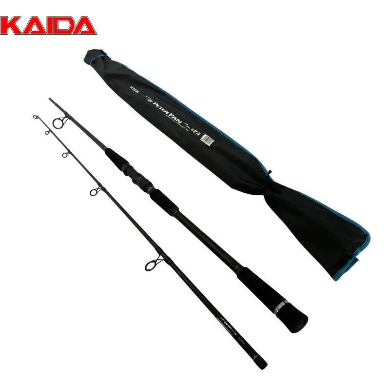 Спиннинг штекерный Kaida PETER PAN тест 100-250g 2,7м / Удочка рыболовная