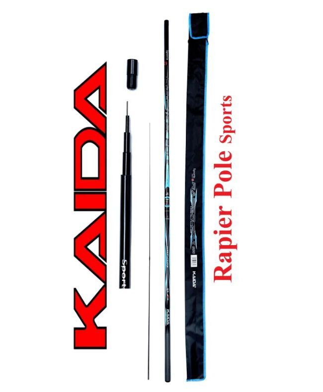 Удилище телескопическая без колец Kaida RAPIER POLE тест до 80гр 7м / Удочка рыболовная