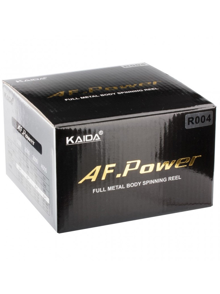 Катушка безынерционная Kaida R004-3000(6+1)BB с передним фрикционом катушка для удочки