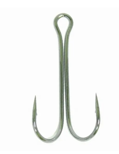 Крючки двойные Kaida BD8055 размер 1/0, 3,5см, 10 штук в коробке