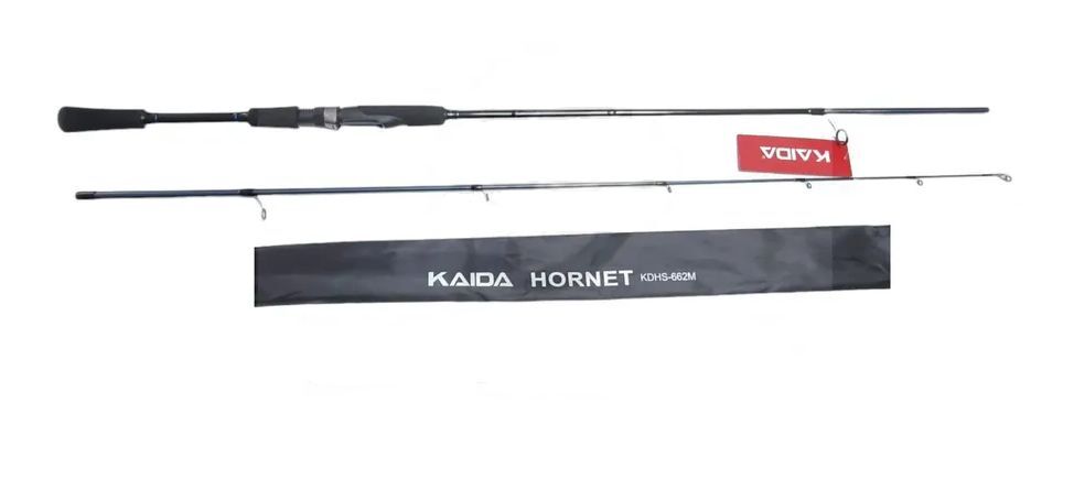 Спиннинг Kaida HORNET KDHS штекерный 7-28 гр 253 см / Удочка рыболовная