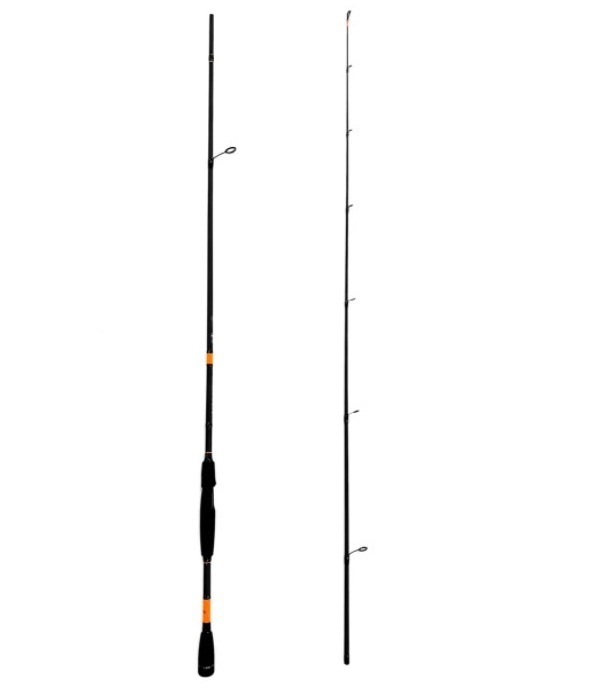 Спиннинг штекерный Kaida Legend Spinning Carbon тест 05-20гр 2,65м