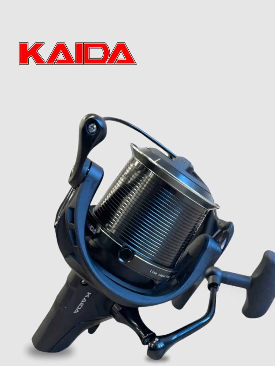 Катушка для спиннинга и удочки Kaida катушка для рыбалки карповая с передним фрикционом ADN-SPOD (7+1) подшипник