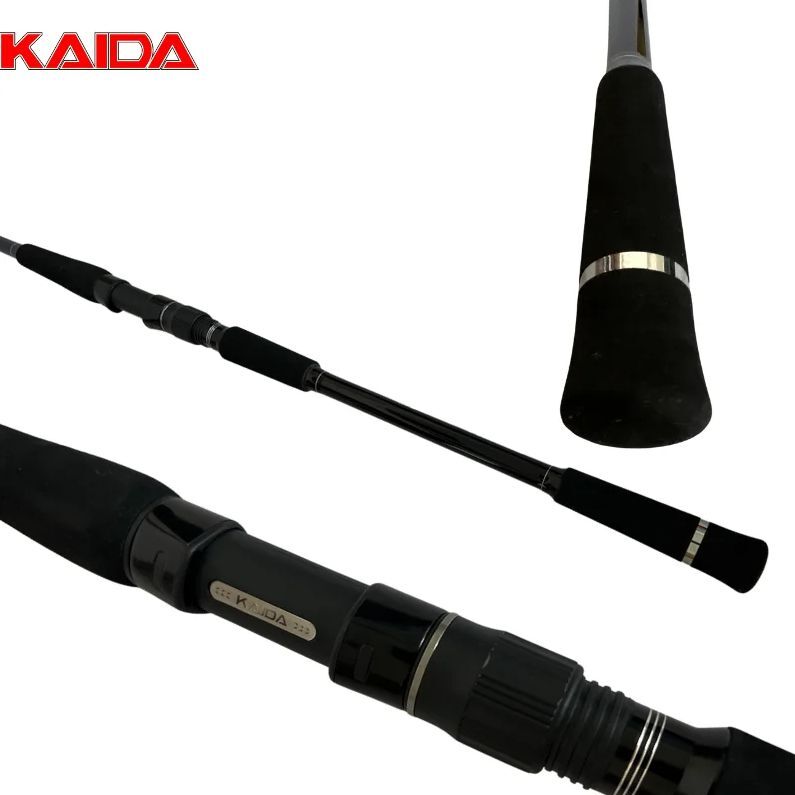 Спиннинг штекерный Kaida PETER PAN тест 100-250g 2,7м / Удочка рыболовная