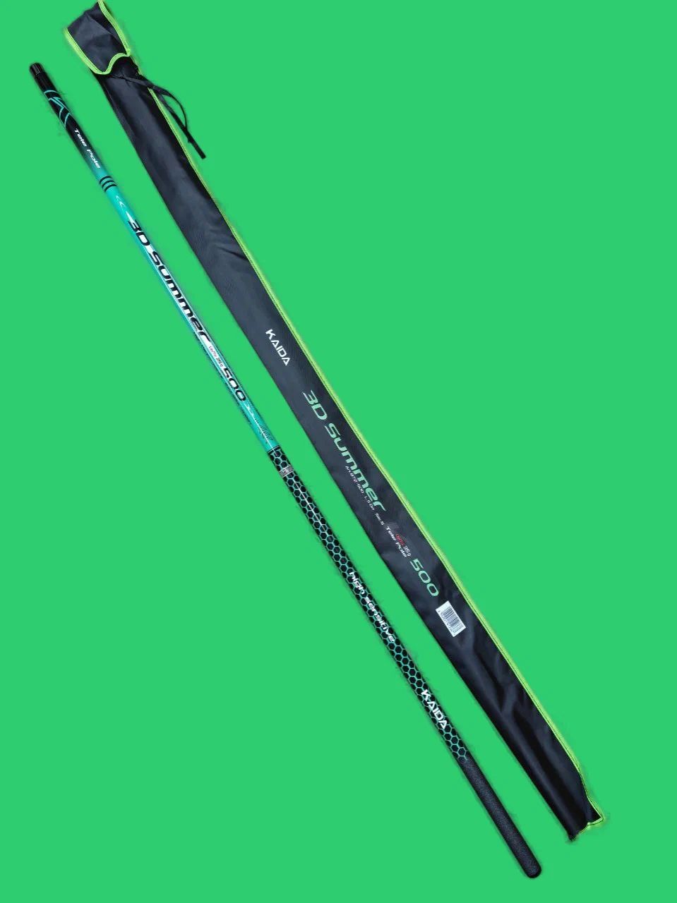 Удилище маховое Kaida SUMMER POLE C.W. up to 35гр 6,0м удилище без колец удочка для рыбалки