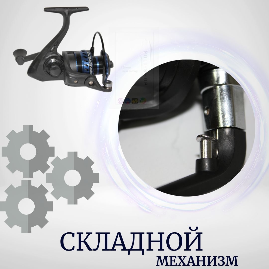 Катушка для рыбалки / рыболовная катушка для спиннинга с металлической шпулей Dejia LS4000